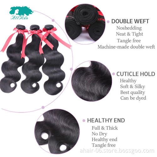 No tangle no shed cuticle aligned wholesale raw cambodian hair